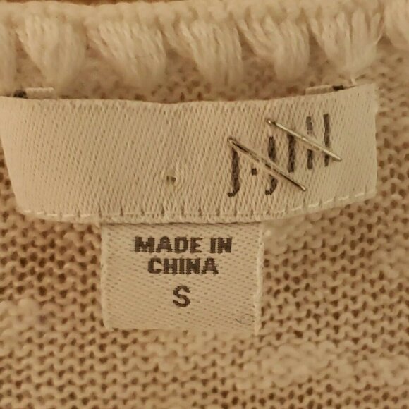 J. Jill Womens 3/4 Sleeve Linen Blend Tunic Sweater Small - Picture 5 of 7